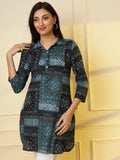 Women Multicolor Printed Pure Cotton Kurti